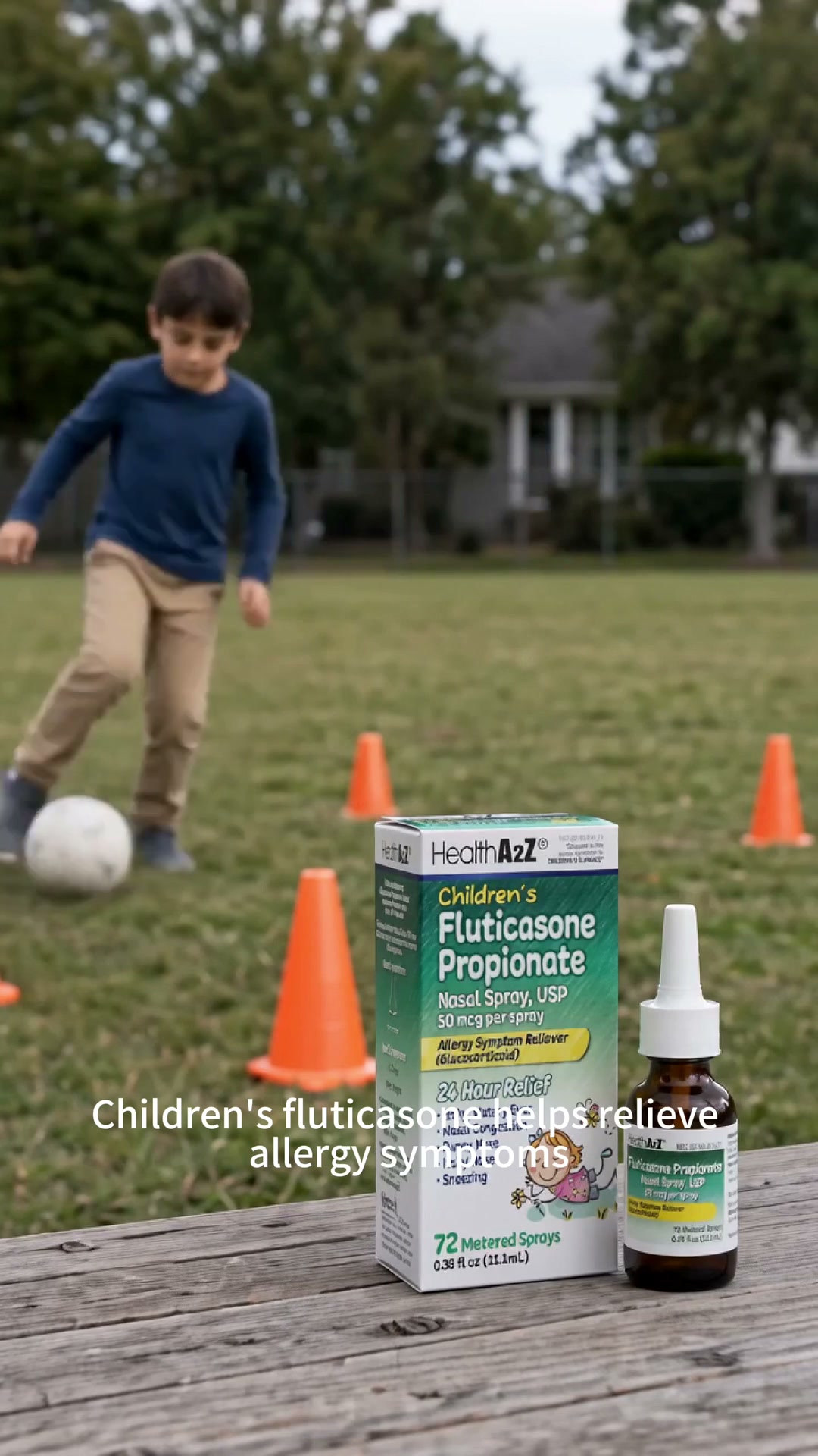 HealthA2Z Children’s Fluticasone client-brief video output